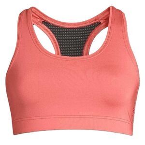 Casall Womens/Ladies Iconi Cropped Sports Bra / Deep Coral